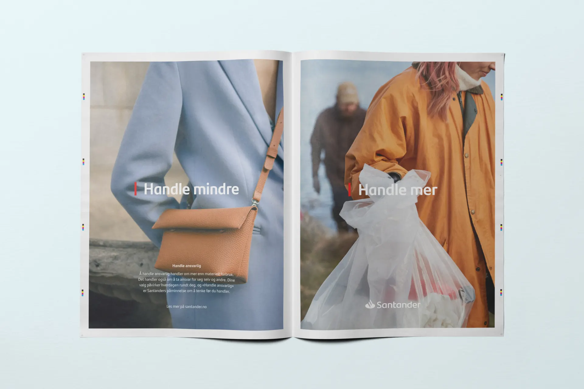 KIND Santander bank newspaper handle ansvarlig