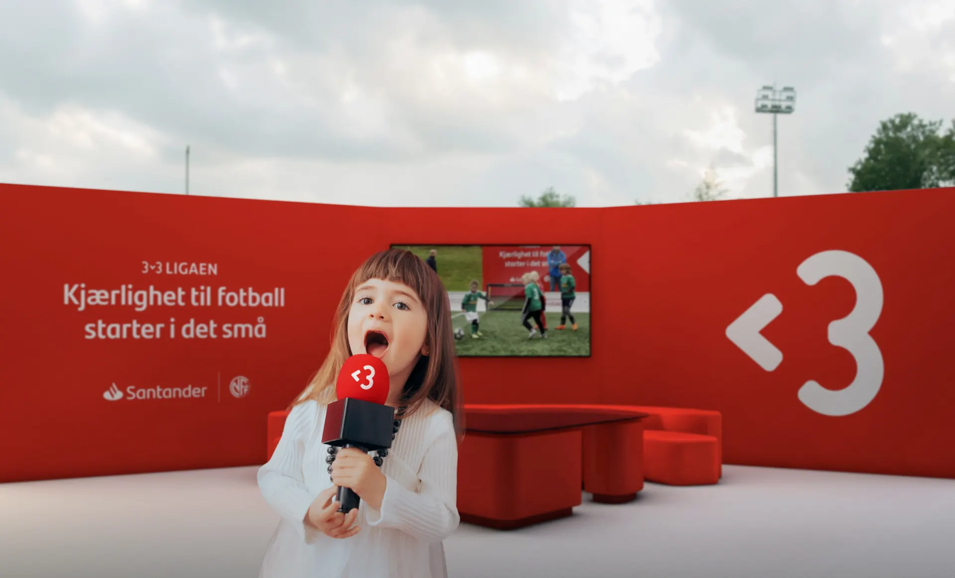 KIND Santander bank booth 3v3 ligaen