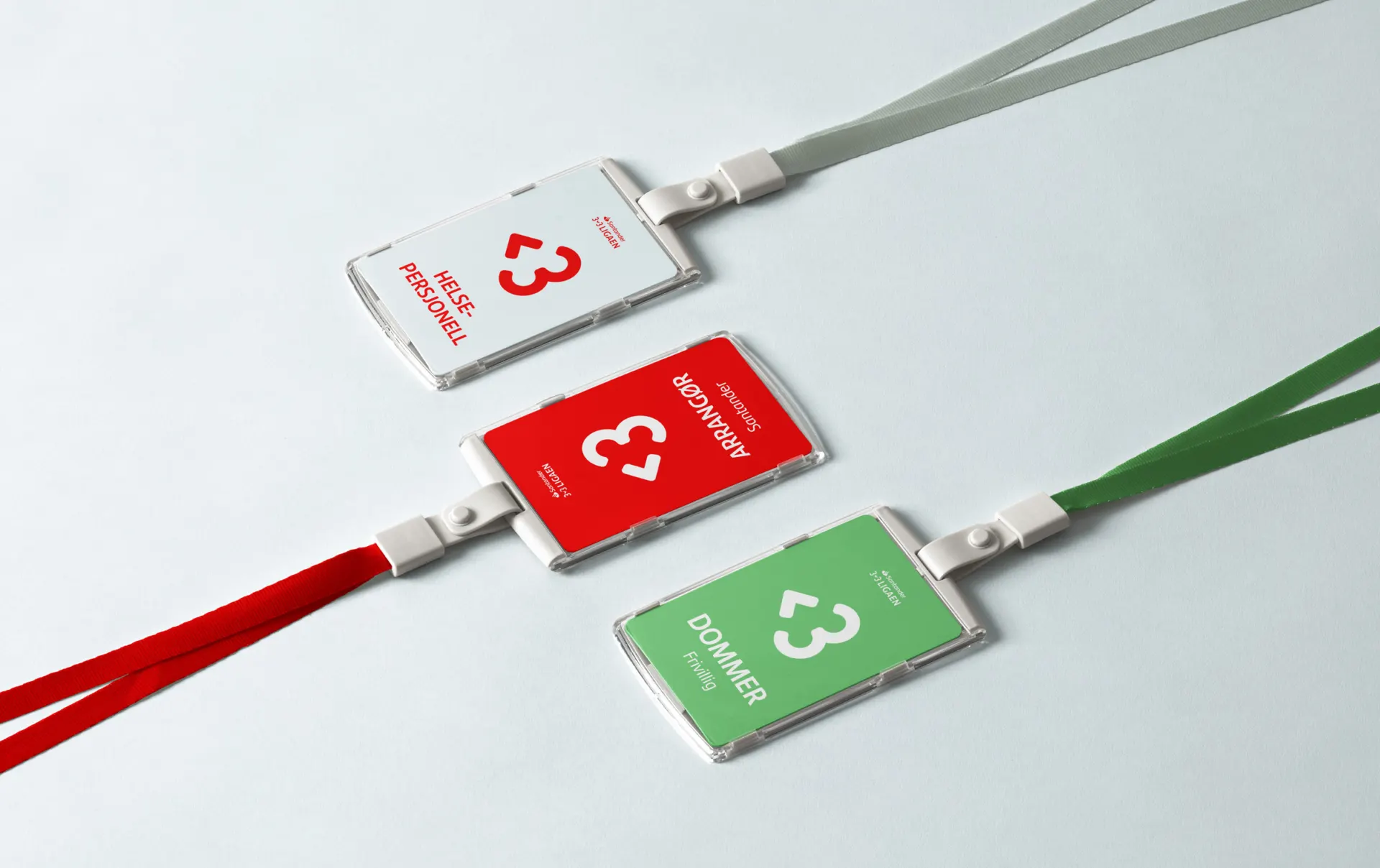 KIND Santander bank badges 3v3 ligaen