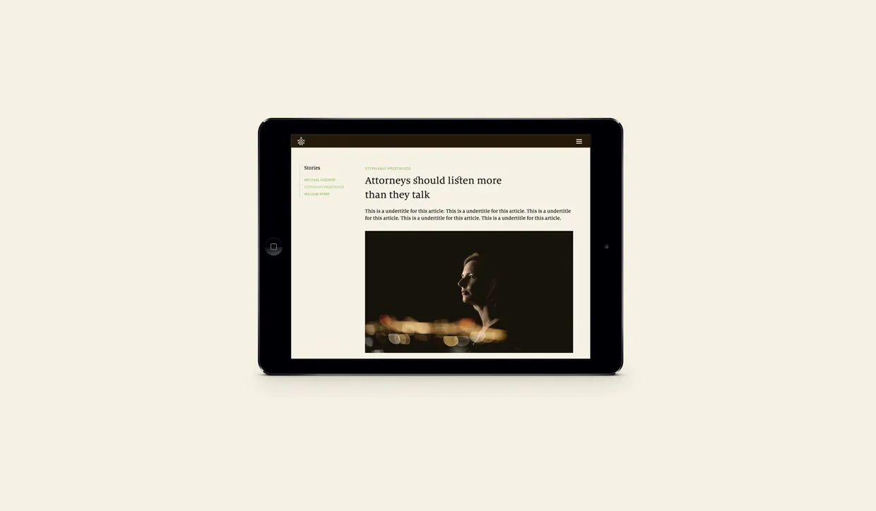 Lineage Ipad Mock 2