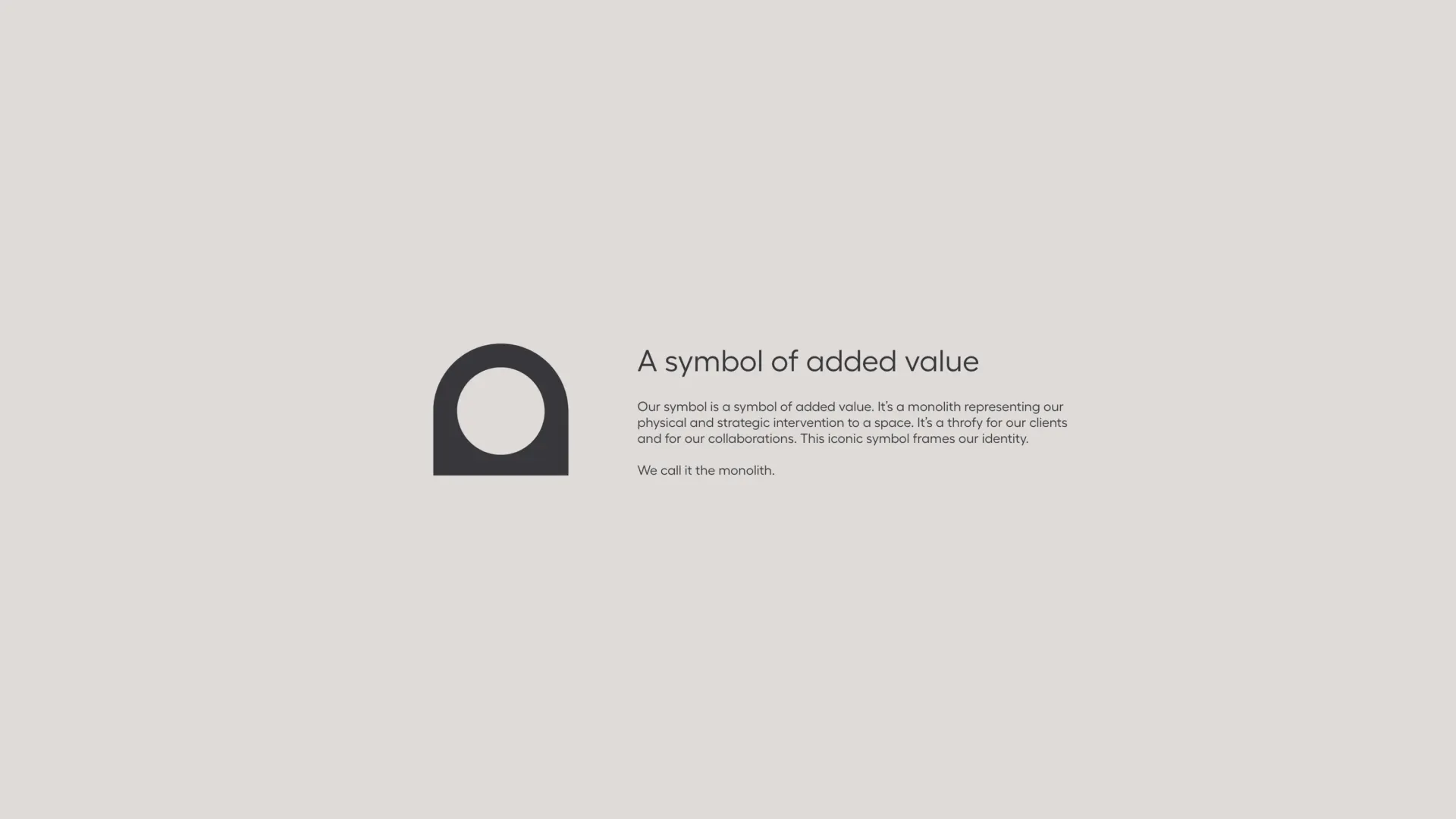 A Symbol Of Added Value